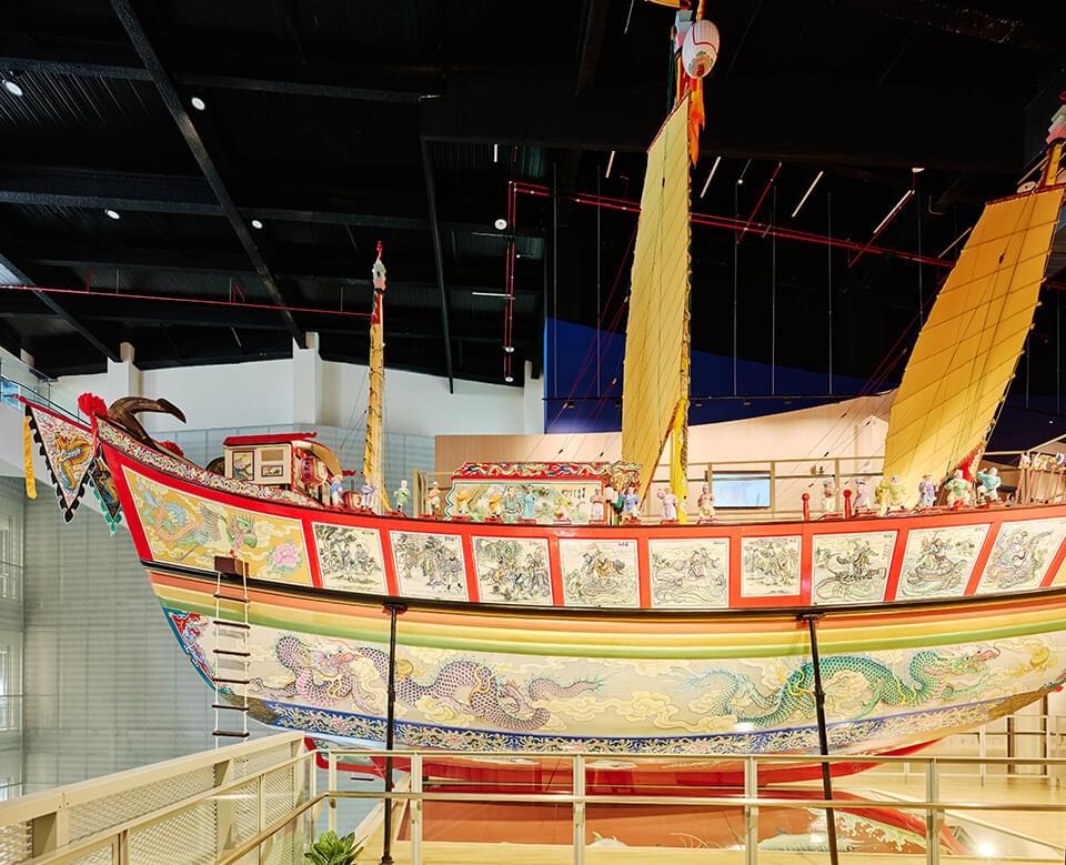 東港漁王船與船體彩繪